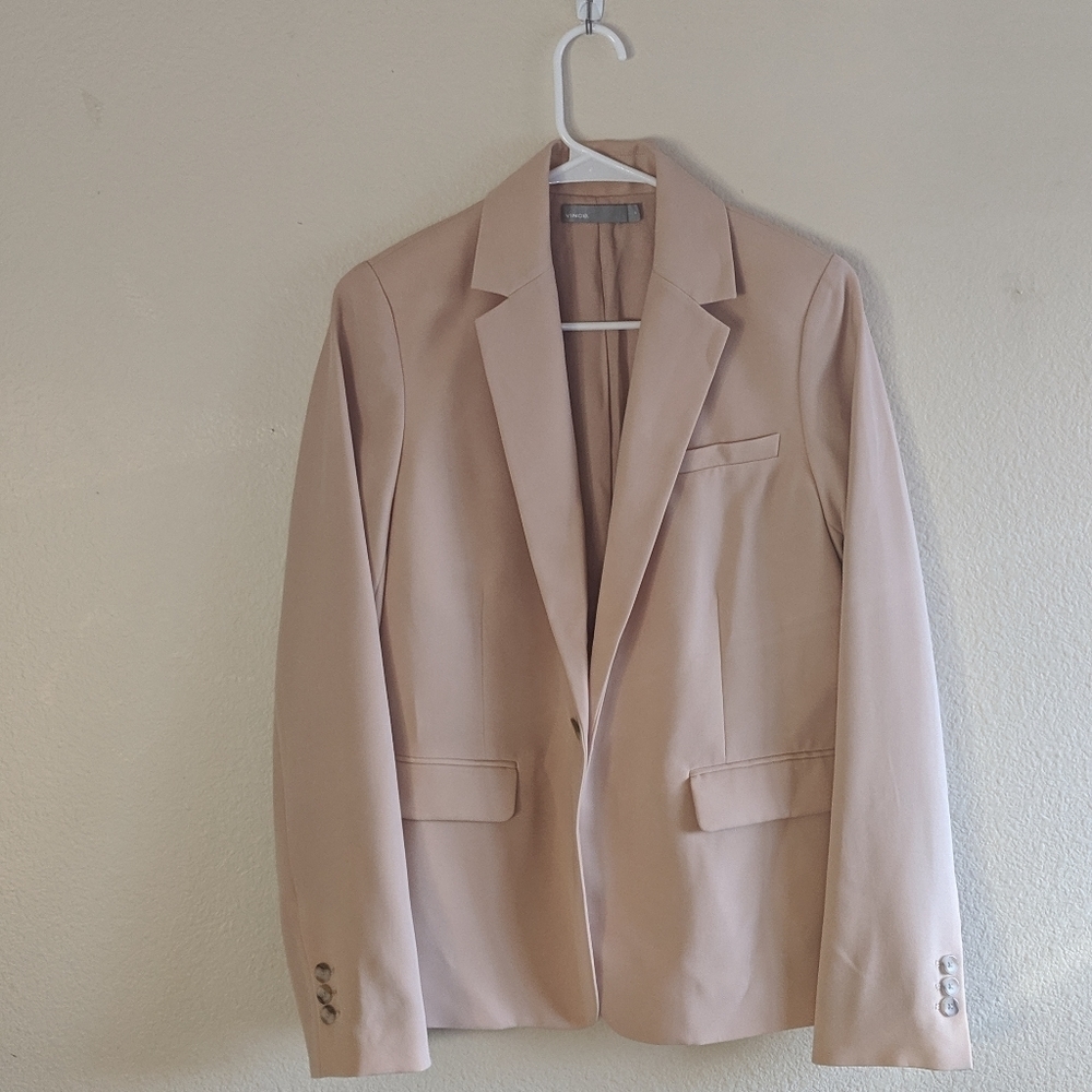 Vince Notch Collar Single Button Blazer size 10